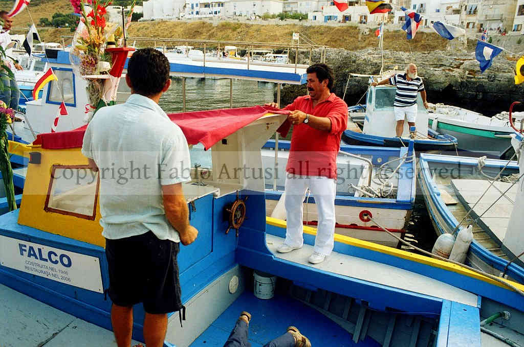 Pescatori in festa     data : agosto 2007
